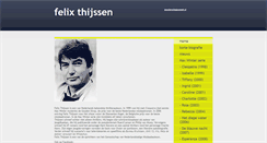 Desktop Screenshot of felixthijssen.com