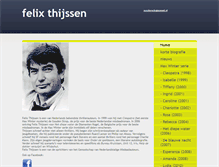 Tablet Screenshot of felixthijssen.com